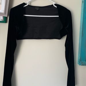 Velvet bolero